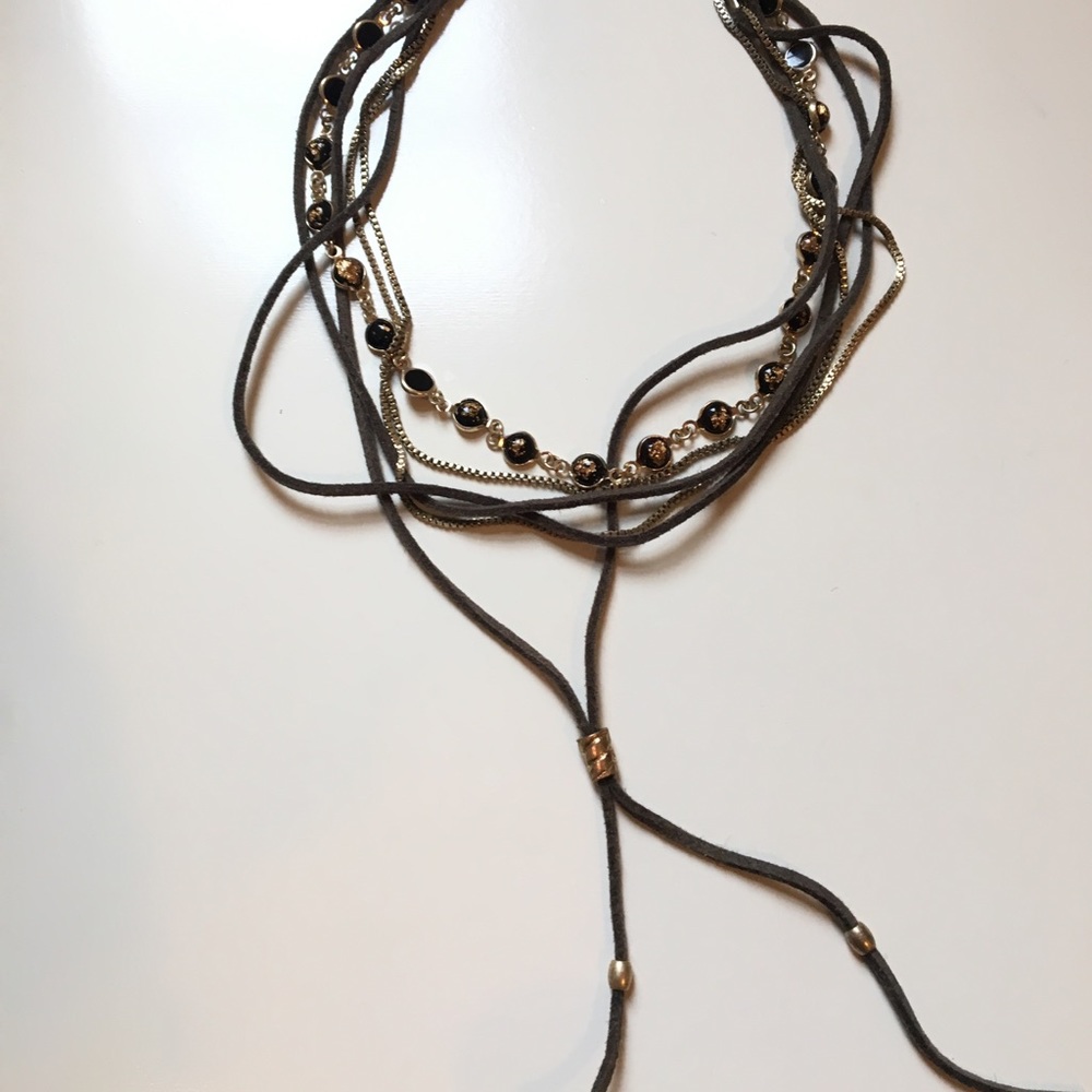 Free People Jayden Layered Choker Necklace